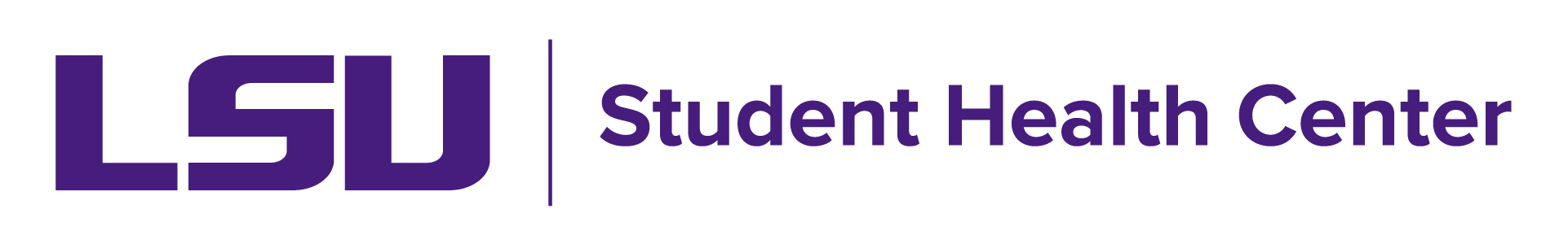 LSU Student Health Center logo
